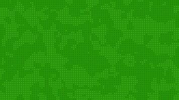 Green background with rows of black and white dots suitable as a modern backdrop or pattern design for digital projects video