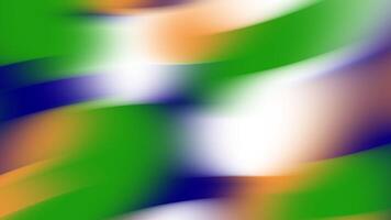 Abstract art with green blue orange and white curves Ideal for backgrounds prints web design and artistic visual projects video