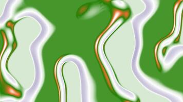 green orange and white abstract shapes with soft gradients and fluid curves Perfect for modern celebrations digital backgrounds or festive design themes video