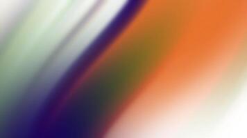Blurred diagonal bands with orange purple and green hues Suitable for abstract backgrounds website designs or artistic projects video
