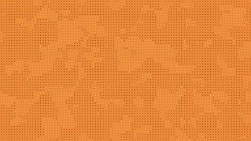 Orange background with tiny black and white dots Perfect for abstract designs posters backgrounds and textile prints Bright and dynamic video