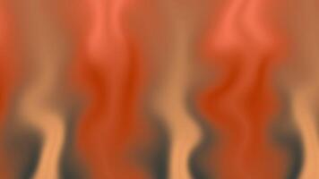 A red-orange flame pattern with a smooth, flowing texture. The design mimics the movement of fire with warm hues, creating an intense and energetic abstract background. video