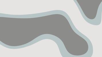 A collection of gray organic shapes with smooth, flowing forms outlined by soft blue curves. The design is set against a light background, emphasizing a minimalist and abstract aesthetic. video