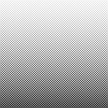 Halftone square pattern background vector