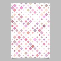 Brochure background with diagonal pink squares vector
