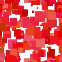 Red squares on white background vector