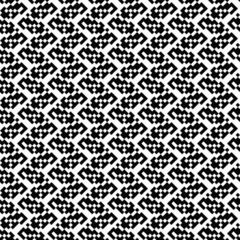 un negro y blanco modelo con un zigzag diseño vector