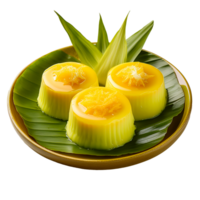 Ales of Coconut and Pandan Custard png