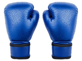 A Wet Pair of blue boxing gloves png