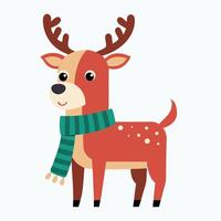 Christmas Reindeer Image Graphics Collection vector