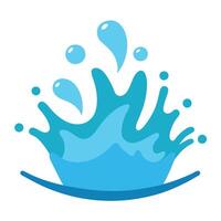 Water and Crying Drop Icon Set vector