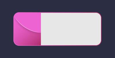 Lower third interface in gradient colors. overlay element. vector