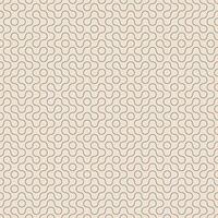 Truchet thin line tile, round shapes seamless pattern. Background with rounded lines. Modern mosaic infinity pattern. vector