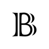 Initial Letter B Tech Logo Design Template Element vector