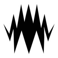 a black and white image of a wave vector