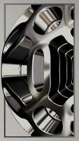 Unique Template, Silver Shape, Optical illusion, Colors, Vertical Background, Luxury Design, Exclusive, Rotation video