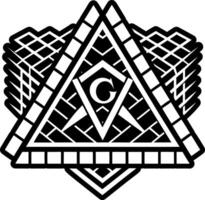 A filled style icon of pavement symbol vector