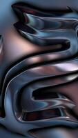 Rotation, Unique Template, Pearlescent Shape in Molten Metal, Colors, Vertical Background, Luxury Design, Exclusive video