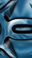 Unique Design, Elegant Template, Blue Shape in Molten Metal, Colors, Vertical Background, Exclusive, Figures, Rotation video