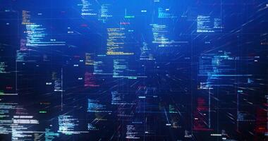 a computer screen with many different colored lines video
