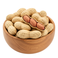 Peanuts in their shells, perfect for snacking or adding flavor to various dishes png
