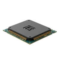 Computer processor highlighting essential components for device performance png