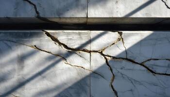 Cracked Marble Surface Background photo