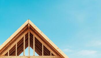Construction progress residential area image clear sky aerial view modern architecture photo