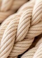 Rope braiding techniques workshop tutorial indoor close-up craftsmanship photo