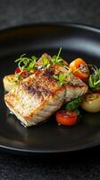 Grilled Fish with Roasted Vegetables - Exquisite Culinary Delights photo