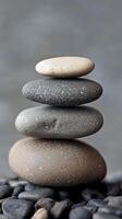 Zen Stones A Timeless Symbol of Balance and Harmony photo