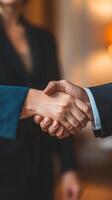 Business Deal Partnership Agreement photo