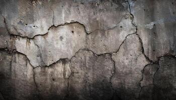 A close up of a wall with cracks and paint photo