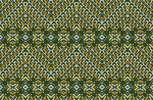 Native Patterns Geometric Pattern Drawingfolk Embroidery, Aztec Geometric Ornament Print. Design for Carpet, Wallpaper, Clothing, Wrapping, Fabric vector