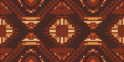 Abstract Ethnic Modern Abstract Geometric Patternfolk Embroidery, Aztec Geometric Ornament Print. Design for Carpet, Wallpaper, Clothing, Wrapping, Fabric vector