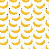 Banana seamless pattern background vector
