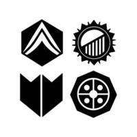Book and knowledge icon set in black silhouette style including open books, bookmark, reading glasses, document, and education-related vector