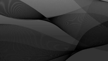 Wavy Lines Isolated on Abstract Background Design. vector