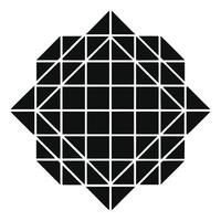 Minimalist Grid Pattern Background in Elegant Black and White Aesthetic vector
