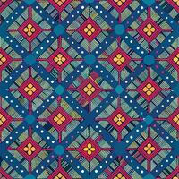 Minimalistic Geometric Dotted Textile Pattern for Seamless Design vector