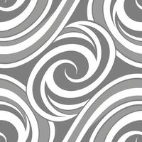 Seamless Abstract Grey Curve Line Background Pattern vector
