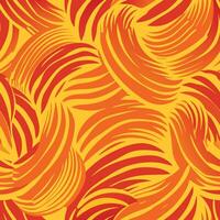 Artistic Ink Brushstrokes in Abstract Wavy Patterns vector