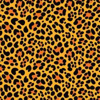 Majestic Seamless Leopard Print Pattern in Vibrant Form vector