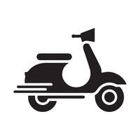 Minimal Scooter Icon vector