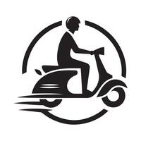 Modern Scooter Design vector