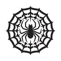 spider web icon vector