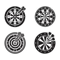 dartboard target graphic illustration vector