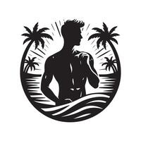 summer vibes design artwork vector