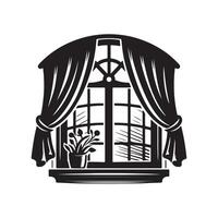 Windoor Design Illustration vector
