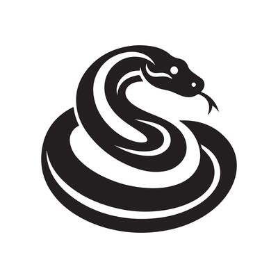 Boa Constrictor Silhouette